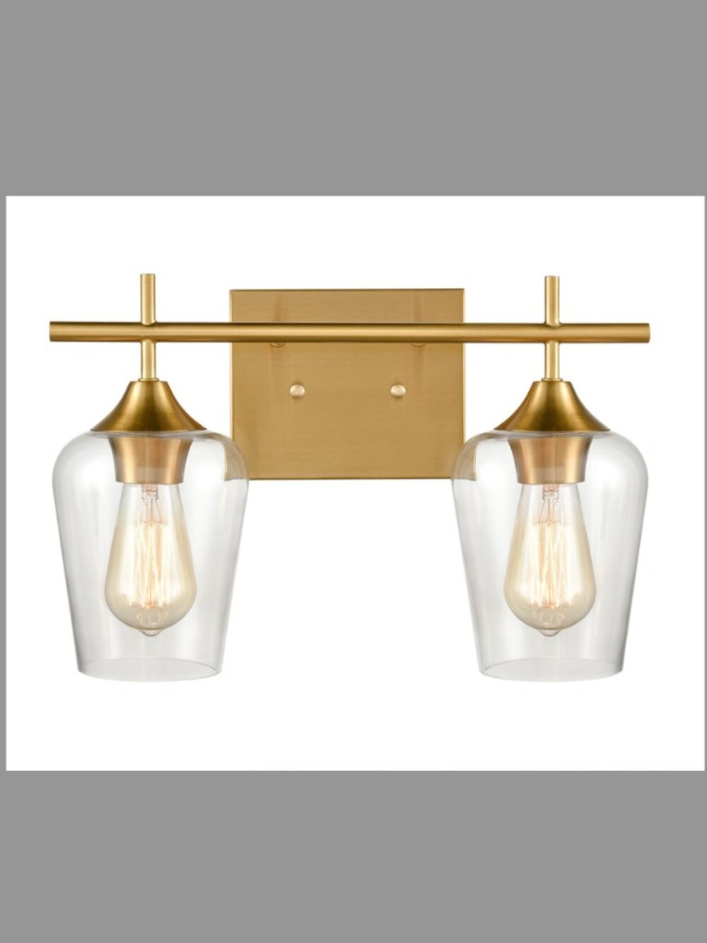 Merra Brass Vanity Light